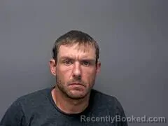 Mugshot of Joshua A Jendreas booked in Baxter County, Arkansas on October 9, 2026