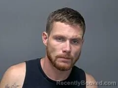 Mugshot of Dustin L Brawley booked in Baxter County, Arkansas on October 12, 2026