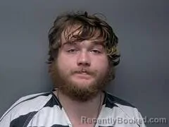 Mugshot of Jacob M Sechrest booked in Baxter County, Arkansas on October 14, 2026