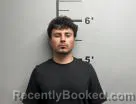 Mugshot of Justin Duarte booked in Benton County, Arkansas on May 6, 2026