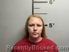 Mugshot of Ginger Bowman booked in Benton County, Arkansas on May 17, 2026