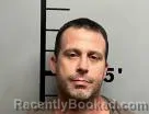 Mugshot of Chad Symons booked in Benton County, Arkansas on July 4, 2026