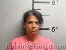 Mugshot of Pamela Samples booked in Benton County, Arkansas on July 8, 2026