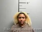 Mugshot of Angelina Walker booked in Benton County, Arkansas on July 10, 2026