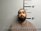 Mugshot of Leonel Carrillo booked in Benton County, Arkansas on July 12, 2026