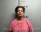 Mugshot of Kiana Thompson booked in Benton County, Arkansas on July 21, 2026