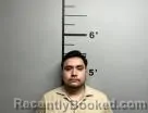 Mugshot of George Serrano booked in Benton County, Arkansas on August 4, 2026