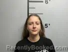 Mugshot of Kaitlynn Cockerham booked in Benton County, Arkansas on August 9, 2026