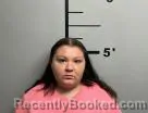 Mugshot of Elizabeth Evans booked in Benton County, Arkansas on August 18, 2026
