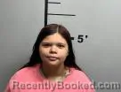 Mugshot of Nevaeh Palacio booked in Benton County, Arkansas on August 24, 2026