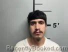 Mugshot of Oscar Cortez-Recinos booked in Benton County, Arkansas on August 29, 2026