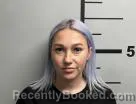 Mugshot of Cortney Pennie booked in Benton County, Arkansas on September 3, 2026