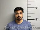 Mugshot of Raksmith Chandrashekar booked in Benton County, Arkansas on September 12, 2026