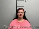Mugshot of Mariah Simmons booked in Benton County, Arkansas on September 25, 2026