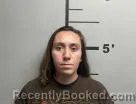 Mugshot of Kaitlyn Tharp booked in Benton County, Arkansas on October 27, 2026