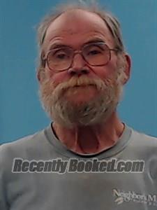 Booking photo from Boone County, Arkansas