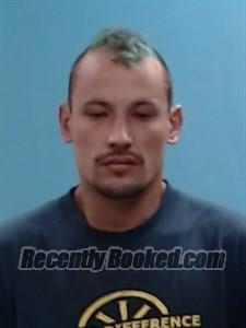 Booking photo from Boone County, Arkansas