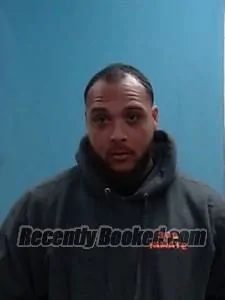 Booking photo from Boone County, Arkansas