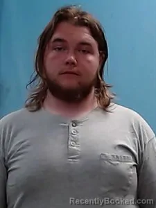 Mugshot of Koda B. Maybee booked in Boone County, Arkansas on April 3, 2026