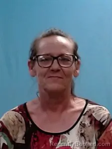 Mugshot of Greta Lynn Bass booked in Boone County, Arkansas on April 3, 2026