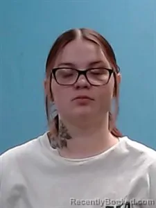 Mugshot of Truu Lea Christensen booked in Boone County, Arkansas on April 14, 2026