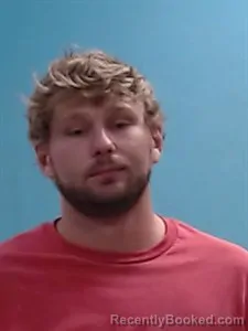 Mugshot of Braidon Hayse Larson booked in Boone County, Arkansas on April 24, 2026