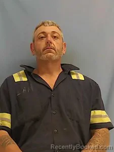 Mugshot of Charles Cameron Stain booked in Calhoun County, Arkansas on April 16, 2026