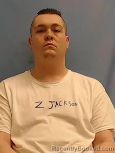 Mugshot of Zachary Jackson booked in Calhoun County, Arkansas on April 18, 2026