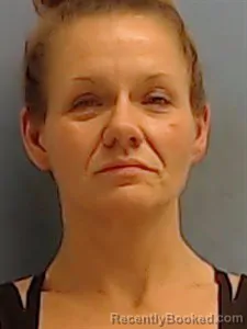Mugshot of Heather Rene Shelton booked in Calhoun County, Arkansas on May 7, 2026