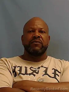 Mugshot of Amos Moore booked in Calhoun County, Arkansas on May 13, 2026