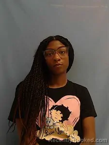 Mugshot of Jasmine Monique Fleming booked in Calhoun County, Arkansas on July 8, 2026