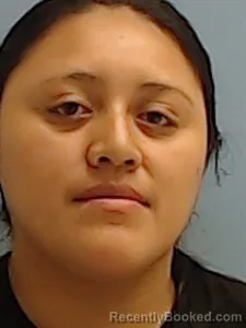 Mugshot of Nallely Odili Ramirez booked in Calhoun County, Arkansas on July 25, 2026