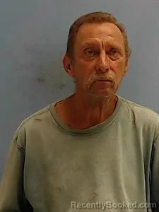 Mugshot of Gary L Mitchell booked in Calhoun County, Arkansas on August 4, 2026