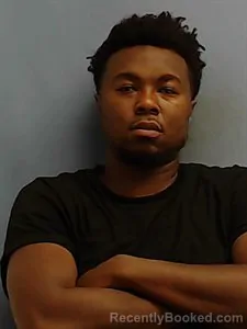 Mugshot of Jalen Dawun Cunningham booked in Calhoun County, Arkansas on August 24, 2026