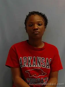 Mugshot of Ayshia Kierra Braison booked in Calhoun County, Arkansas on September 18, 2026
