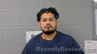 Mugshot of JOHNNY O LOPEZ CASTILLO booked in Carroll County, Arkansas on July 8, 2026