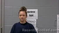 Mugshot of Ashley N Pearson booked in Carroll County, Arkansas on August 15, 2026