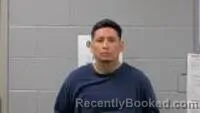 Mugshot of Louis F Reyes Vieyra booked in Carroll County, Arkansas on August 16, 2026