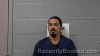 Mugshot of Jose A Escobar-Calderon booked in Carroll County, Arkansas on August 19, 2026