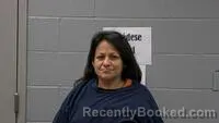 Mugshot of Jessica J Ervies-Fuentes booked in Carroll County, Arkansas on August 19, 2026