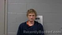 Mugshot of Dalton G Handley booked in Carroll County, Arkansas on August 21, 2026