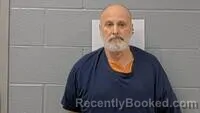 Mugshot of James G Dupont booked in Carroll County, Arkansas on August 22, 2026