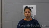 Mugshot of Gabriela Reed booked in Carroll County, Arkansas on September 4, 2026