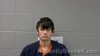 Mugshot of Lucas R Miller booked in Carroll County, Arkansas on September 7, 2026