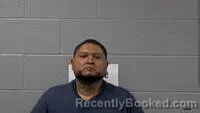 Mugshot of Gerardo Montoya-Mendoza booked in Carroll County, Arkansas on September 13, 2026