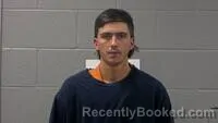 Mugshot of Dylan L Lauer booked in Carroll County, Arkansas on October 3, 2026