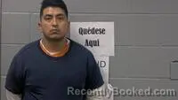 Mugshot of Monroy N Ramirez booked in Carroll County, Arkansas on October 4, 2026