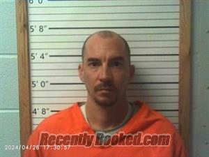 Booking photo from Cleburne County, Arkansas