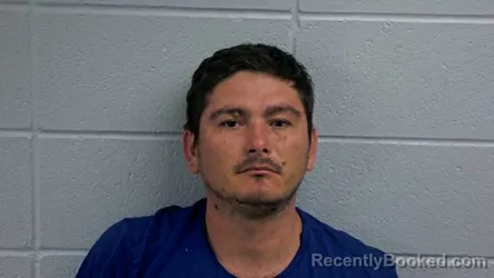 Mugshot of Danilo J Artiga-Montalvo booked in Cleburne County, Arkansas on September 6, 2026