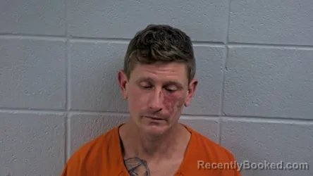 Booking photo from Cleburne County, Arkansas